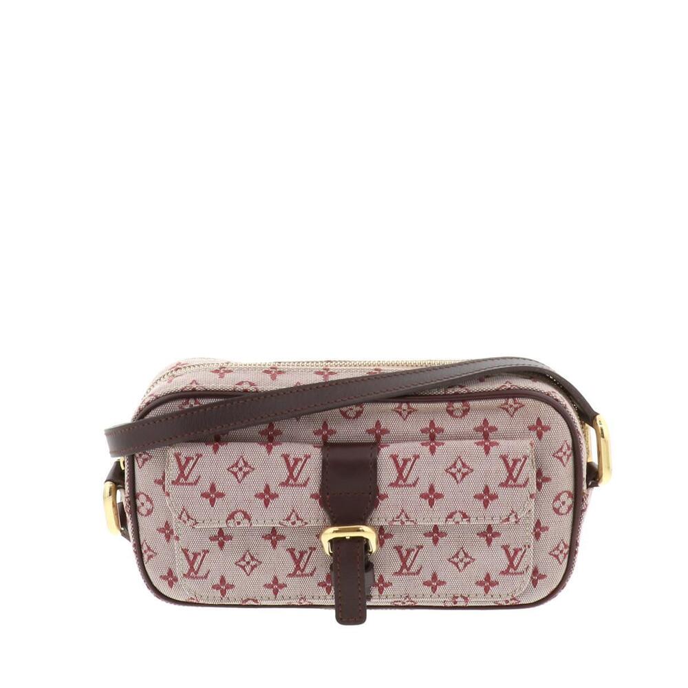 LOUIS VUITTON Juliette Bag Shoulder Messenger Monogram Cerise Red